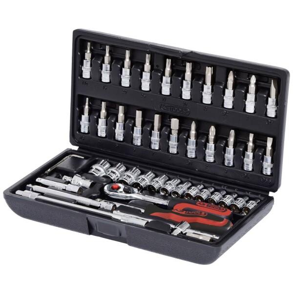 KS Tools 918.0646 sada nástavcov pre nástrčný kľúč, 46-dielna, 918.0646; 918.0646
