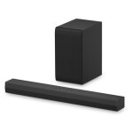 LG DS40T čierna / Soundbar 2.1 / výkon 300 W / bezdrôtový subwoofer / Bluetooth / USB / HDMI (DS40T.DDEULLK)