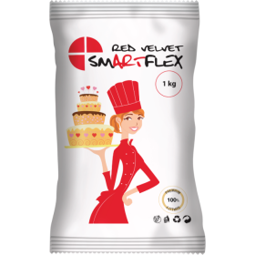Smartflex Red Velvet Vanilka 1 kg v sáčku 0301 dortis - Smartflex - Smartflex
