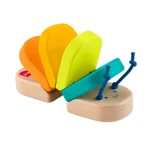 Mattel Fisher Price drevená klopkajúca húsenica