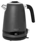 Adler AD 1295 šedá / Rýchlovarná kanvica / 2200 W / 1.7 L / teplota 40-100 °C (AD 1295g)