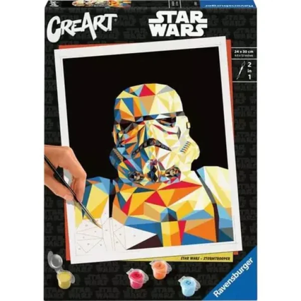 Ravensburger CreArt Star Wars - Stormtrooper - maľovanie podľa čísel