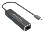 Conceptronic USB-C multiport adaptér sivá / USB-C hub / 2,5G Ethernet / 2x USB-C / 2x USB-A / 5 Gbit / s (ABBY14B)