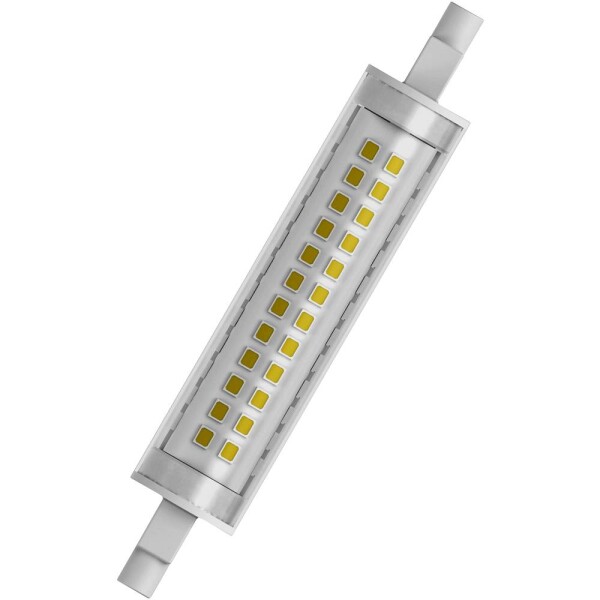 OSRAM 4058075432734 LED En.trieda 2021 E (A - G) R7s valcovitý tvar 12 W = 100 W teplá biela (Ø x d) 20 mm x 118 mm 1 ks; 4058075432734