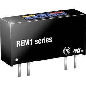 RECOM REM1-2405S DC / DC menič napätia, DPS 200 mA 1 W Počet výstupov: 1 x Obsah 1 ks; REM1-2405S