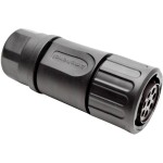 Amphenol RTS 6BS 14N 8S03 guľatý faston, 1 ks; RTS 6BS 14N 8S03