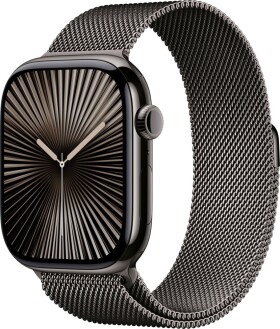Apple Watch 10 GPS + Cellular 42mm Slate Titanium Milanese Loop ČiernyX053QF/A)