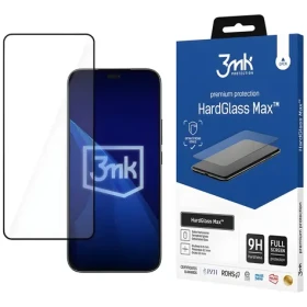 3mk HardGlass Max čierna pre Honor 400 Lite / Tvrdené sklo / Celoplošné / 9H