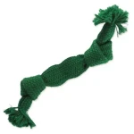 Dog Fantasy Hračka - uzol pískací zelená 2 knôty 35cm (124-13243)