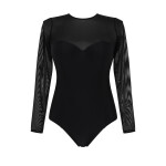 Swimwear Jet Mesh Moulded Swimsuit black SW1903