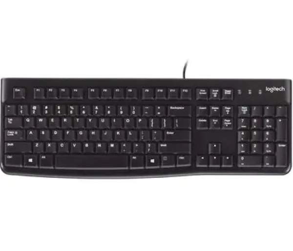 Logitech K120 / Klávesnica / USB / Pán Nordic / čierna (920-002528)