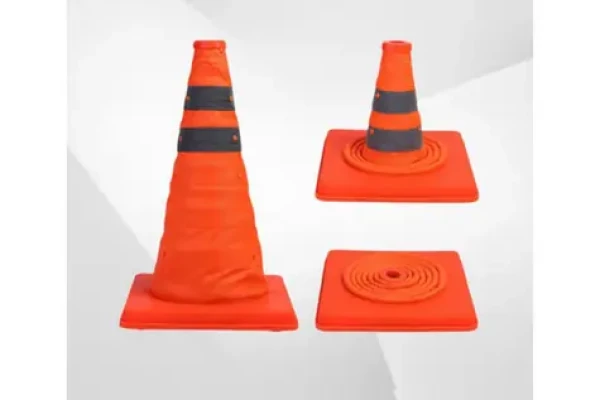 STABLECAM Výsuvný bezpečnostný kužeľ pre dron oranžová