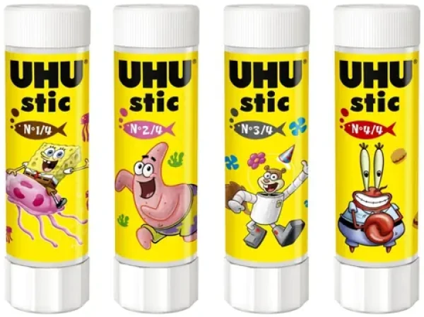 UHU Stick 40 g / Lepiaca tyčinka / Transparentná / Bez rozpúšťadiel (70)