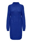 Jacqueline de Yong Dámske šaty JDYNEW Relaxed Fit 15300295 Dazzling Blue