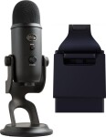 Blue Yeti USB Blackout (988-000229) + Lampa Litra Glow