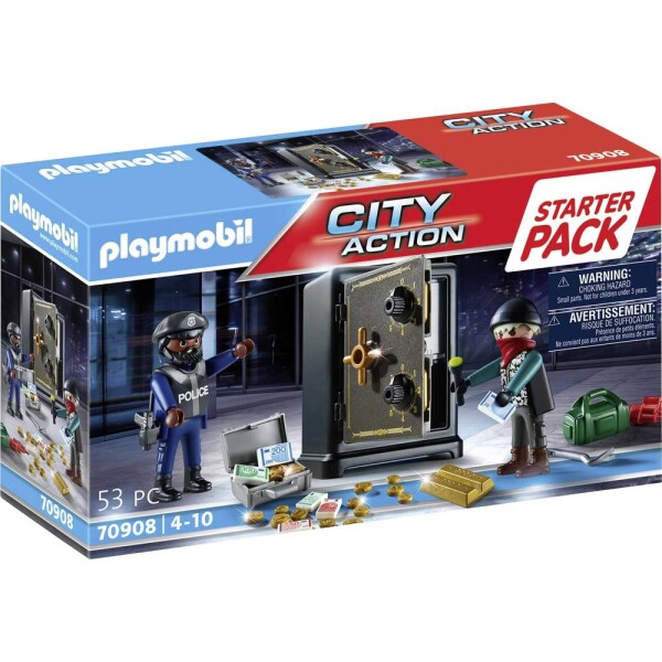 Playmobil® City Action 70908 Starter Pack Vykrádač trezoru