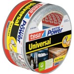 Tesa UNIVERSAL 56348-00000-06 páska so skleným vláknom tesa® Extra Power strieborná (d x š) 10 m x 50 mm 1 ks; 56348-00000-06