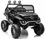 Mamido Detské elektrické autíčko Buggy Mercedes-Benz Unimog 4x4 čierne