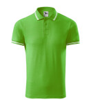 Mestské polo tričko apple green L