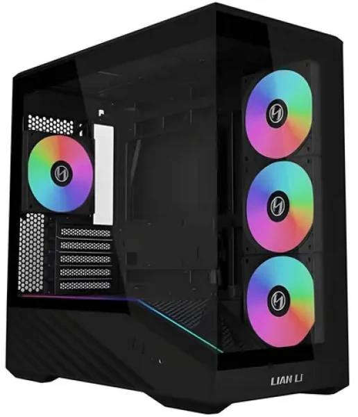 Lian Li VECTOR V100 MINI čierna / PC skriňa / Micro-ATX / Tempered Glass (G99.V100RMIX.00)