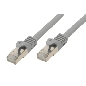 SCONN Patch kábel Slim Cat.7 U/FTP sivý 0,25 m / Patch kábel / RJ-45 / 600 MHz (BS75511-SL0.25)