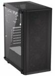 Endorfy Ventum 200 Air čierna / Mid tower / ATX / 4x 120mm / 2x USB 3.0 / mesh panel / priehľadná bočnica / bez zdroja (EY2A002)