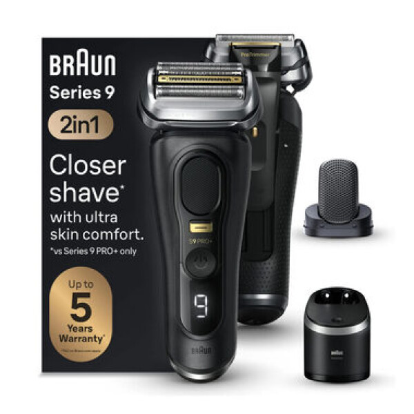 Braun Series 9 Pro+ 9590cc WetDry / Holiaci strojček / Pánsky / Planžetový / 60 min prevádzka / Na tvár (218245)