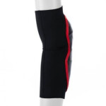 Športové chrániče kolien DBX-EG 0000941372 Čierne s červenou - BUSHIDO M černá s červenou