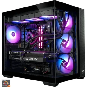 Thermaltake FTW RTX 5070 Ti čierna / Herné PC / AMD RYZEN 7 7800X3D / 32GB DDR5 / 2TB SSD / RTX 5070 Ti 16GB / W11H (PC-000087-DE)