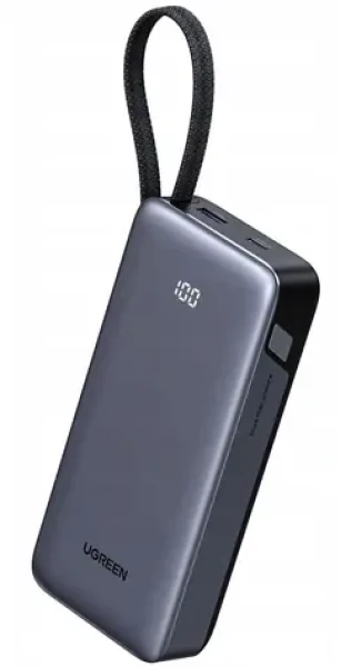 Ugreen PB536 sivá / Powerbanka / 20 000 mAh / 45W (55988B)