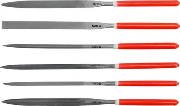 YATO YT-6161 / Sada pilníkov ihlových 4 x 160 mm 6 ks (YT-6161)