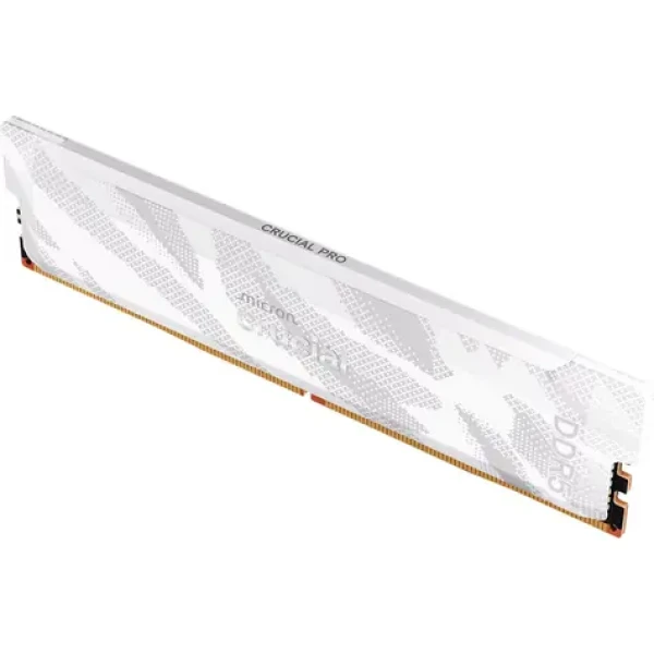 CRUCIAL Pro OC Edition 16GB (1x16GB) 6400 MHz biela / DDR5 / DIMM / CL32 / 1.35V (CP16G64C32U5W)