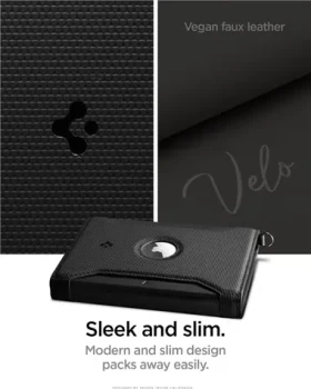 Spigen Universal AirTag Passport Holder čierna (AFA08852)