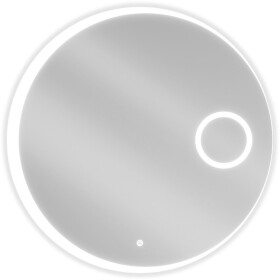 MEXEN - Ella zrkadlo s osvetlením s kozmetickým zrkadlom, 80, LED 600 9811-080-080-611-00