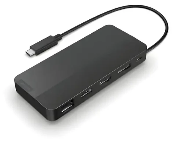 Lenovo USB-C dokovacia stanica 65W / Dokovacia stanica / USB-C / HDMI 2.1 + DP 1.4 / RJ-45 / 65W PD / 2 monitory (40B90100EU)