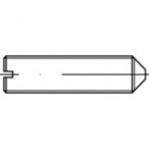 TOOLCRAFT TO-5434971 závitový kolík M10 30 mm 100 ks; TO-5434971