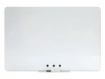 2x3 Qboard 117 x 87 cm biela / Magnetická tabuľa / bezrámová / lesklý povrch