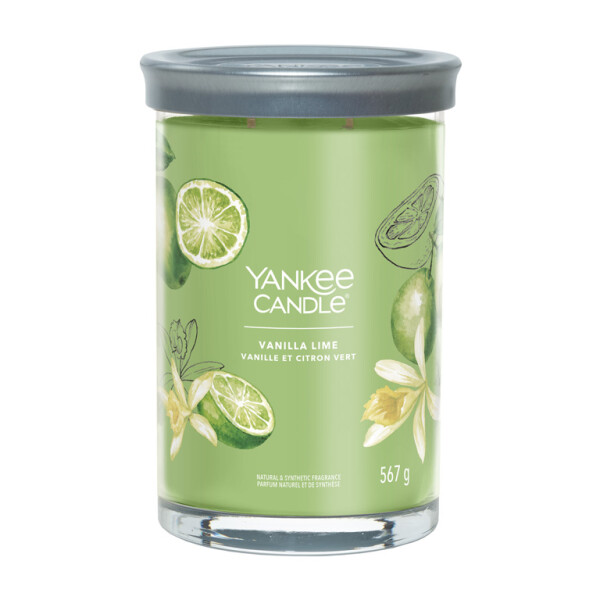 Yankee Candle Signature Vanilla Lime Tumbler 567g (5038581143118)