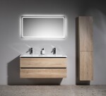 SAPHO - GEMINI zrkadlo s LED osvetlením 120x60cm GM120