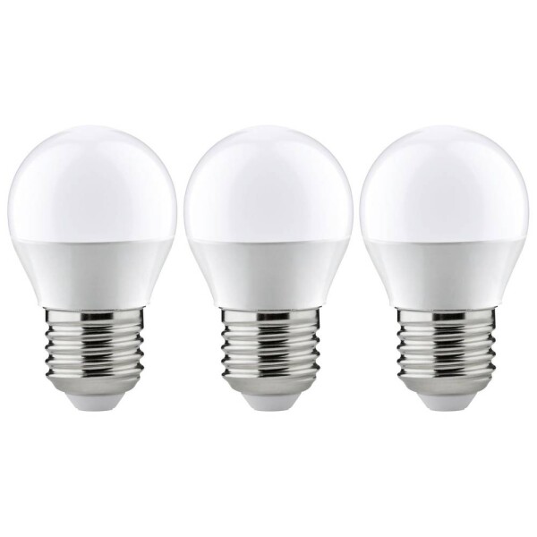 Paulmann 28579 LED En.trieda 2021 F (A - G) E27 5.5 W teplá biela (Ø x v) 45 mm x 82 mm 3 ks; 28579