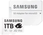 Samsung PRO PLUS Sonic the Hedgehog microSDXC 1TB + SD adaptér / UHS-1 / Class 10 / U3 / Čítanie: 180MBps / Zápis: 130MBps (MB-MD1T0SA/LC1)