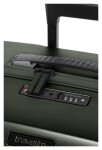 Stredný škrupinový kufor Travelite Millennium M Pine Green
