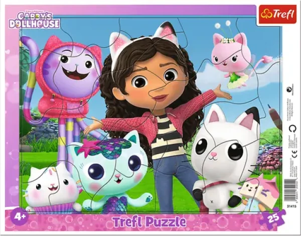 Trefl - Puzzle - Gábinin kúzelný domček