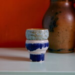 HK living Hrnček 70's Lungo Symbolist 200 ml – set 2 ks