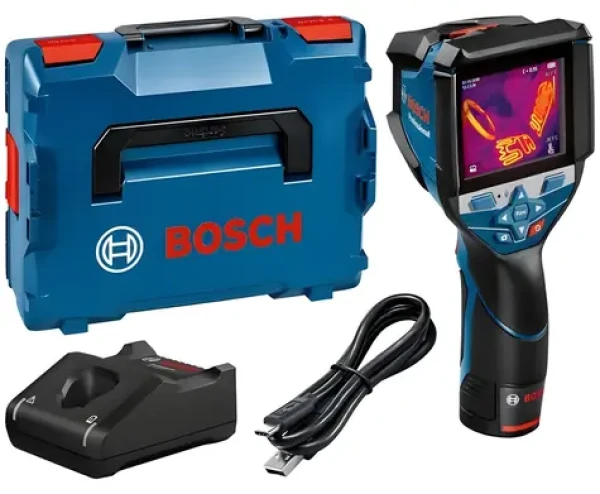 BOSCH GTC 600 C Professional / Termokamera / 12V / IP54 / 3,5" TFT LCD / 2.0 Ah Li- ION / L-BOXX (0601083500)