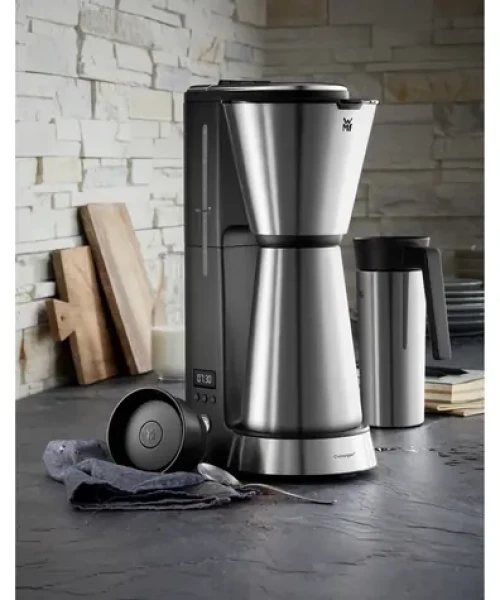 WMF Küchenminis Aroma Thermo to go čierna / Kávovar na prekvapkávanú kávu / 870 W / LCD displej (04.1226.0011)