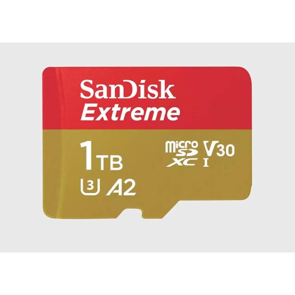 SanDisk Extreme pamäťová karta micro SDXC 1024 GB Class 10, UHS-I, v30 Video Speed Class nárazuvzdorné , vodotesné; SDSQXAV-1T00-GN6MA