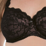 Bobette podprsenka s kosticami Full Cup 5289 čierna - RosaFaia 001 black 90J