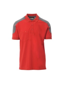 Pánska polokošeľa Payper COMPANY Farba: Červená/ Dymová, Veľkosť: XS (001465044003021XS)