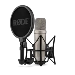 Rode NT1 5th Generation strieborná / stolný mikrofón / kondenzátorový / XLR amp; USB-C (NT1GEN5)